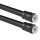 Klemmstange mit Schraubtechnik (2er Pack) Ø10mm - ausziehbar 25-40cm (Schwarz) ohne Bohren
