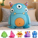Monster Kuschelkissen - 6 Designs
