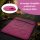 Verwandlungsdecke Kissendecke 2in1 50x50cm/135x200cm Fuchsia