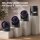 2-in-1 Tisch- & Wandventilator 5 Stufen mit USB-C & LED-Display, leise (22 dB), Schwarz