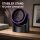 2-in-1 Tisch- & Wandventilator 5 Stufen mit USB-C & LED-Display, leise (22 dB), Schwarz