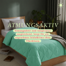 Sommerdecke Steppbett leicht Polyester 135x200/200x200cm Türkis-135 cm x 200 cm