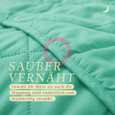 Sommerdecke Steppbett leicht Polyester 135x200/200x200cm Türkis-135 cm x 200 cm