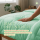 Sommerdecke Steppbett leicht Polyester 135x200/200x200cm Türkis-135 cm x 200 cm