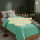 Sommerdecke Steppbett leicht Polyester 135x200/200x200cm Türkis-135 cm x 200 cm