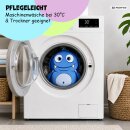 Monster Kuschelkissen - Design Blau