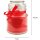 HS Candle Duftkerze im Bonbonglas und Deckel, Rose, H10 cm, 30h Brenndauer