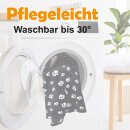 Haustierdecke Flanell Pfotendruck 70x100 cm 1er-Pack