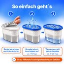 Granulat-Luftentfeuchter Box 550ml inkl. 230g Granulat Klassisch 1er-Set