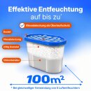 Granulat-Luftentfeuchter Box 550ml inkl. 230g Granulat Klassisch 1er-Set