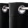 Verdunkelungsgardine mit Ösen schwarz - jetblack 270cm x 245cm