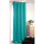 Verdunkelungsgardine mit Ösen türkis - pfauenblau 270cm x 245cm