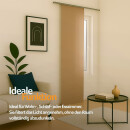 Flächenvorhang Schiebegardine Ellen ohne Technik Hellbraun