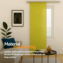 Flächenvorhang Schiebegardine Ellen ohne Technik Grün