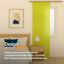 Flächenvorhang Schiebegardine Ellen ohne Technik Grün