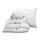 Bettenset Bettdecke Federn/Daunen 135x200cm mit Federkissen 80x80cm