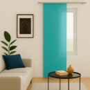 Flächenvorhang Schiebegardine Ellen Türkis mit Technik