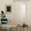 Flächenvorhang Schiebegardine Ellen ohne Technik Weiß