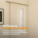 Flächenvorhang Schiebegardine Ellen ohne Technik Weiß