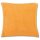 Kissenhülle "Kuschel" ca. 40x40cm hellorange - marigold mit Füllung