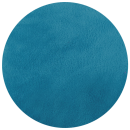 Kissenhülle "Kuschel" ca. 50x50cm petrol - ozeanblau ohne Füllung