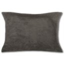 Kissenhülle Kuschel ca. 30 x 50cm anthrazit -...