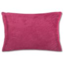 Kissenhülle Kuschel ca. 30 x 50cm pink - fuchsia mit...