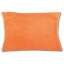 Kissenhülle Kuschel ca. 30 x 50cm orange - apricot...