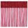 Fadenvorhang in Metallic-Optik mit Stangendurchzug Rot 90x200cm