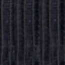 Fadenvorhang in Metallic-Optik mit Stangendurchzug Schwarz 90x200cm
