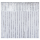 Fadenvorhang Metallic-Streifen weiß - perlweiß ca. 90 x 200cm