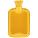 Wärmflasche aus Gummi in vers. Farben - 1 und 2 Liter