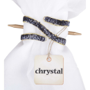 Raffhalter chrystal blau - dunkelblau