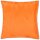 Kissenhüllen 40x40 Alessia orange - möhre ohne Füllung