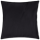 Kissenhüllen 40x40 Alessia schwarz - jet black ohne Füllung