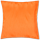 Kissenhüllen 50x50 Alessia orange - möhre ohne Füllung