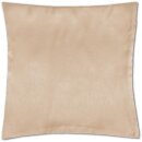 Kissenhüllen 50x50 Alessia beige - creme ohne...
