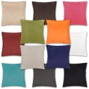 Kissenhüllen 50x50 Alessia schwarz - jet black mit...