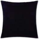 Kissenbezüge „Ellen“ mit Reißverschluss 30x30cm mit Füllung Schwarz