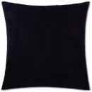 Kissenbezüge „Ellen“ mit Reißverschluss 30x30cm mit Füllung Schwarz