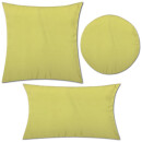 Kissenbezüge „Ellen“ mit Reißverschluss 40x40cm ohne Füllung Apfelgrün