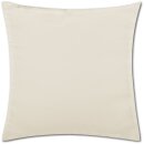 Kissenbezüge „Ellen“ mit Reißverschluss 40x40cm ohne Füllung Beige