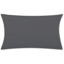 Kissenbezüge „Ellen“ mit Reißverschluss 40x60cm ohne Füllung Anthrazit