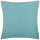 Kissenbezüge „Ellen“ mit Reißverschluss 40x80cm ohne Füllung Türkis