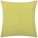 Kissenbezüge „Ellen“ mit Reißverschluss 80x80cm ohne Füllung Apfelgrün