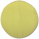 Kissenbezüge „Ellen“ mit Reißverschluss 50cm rund ohne Füllung Apfelgrün
