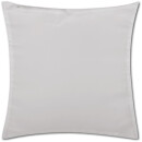 Kissenbezüge „Ellen“ mit Reißverschluss 50cm rund ohne Füllung Hellgrau