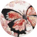 Einkaufstasche "Schmetterlinge", Gobelin (32x40cm) Baumwoll-Tragetasche