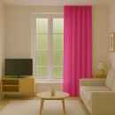 Gardine Blickdicht "Ellen" mit Universalband - 140x245 cm - Pink