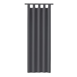 Dekoschal Ellen Schlaufen, 140x245cm - Anthrazit